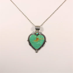 Turquoise Heart - Large