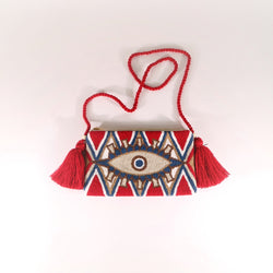 Third Eye Clutch - Croix Red