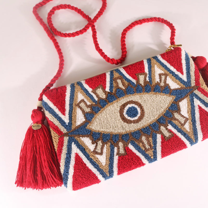 Third Eye Clutch - Croix Red