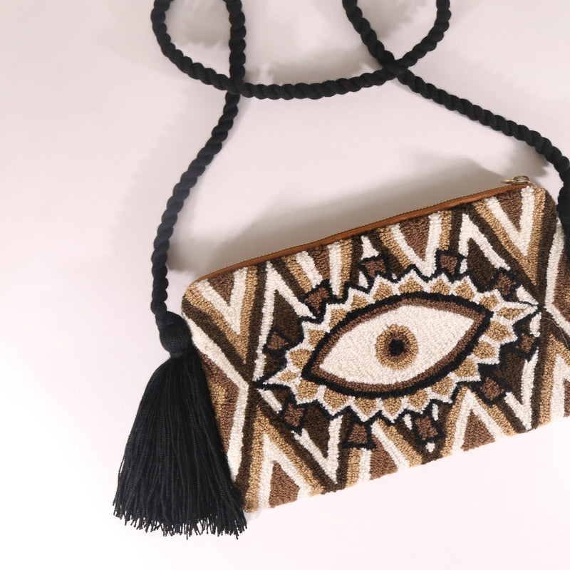 Third Eye Clutch - Croix Brown