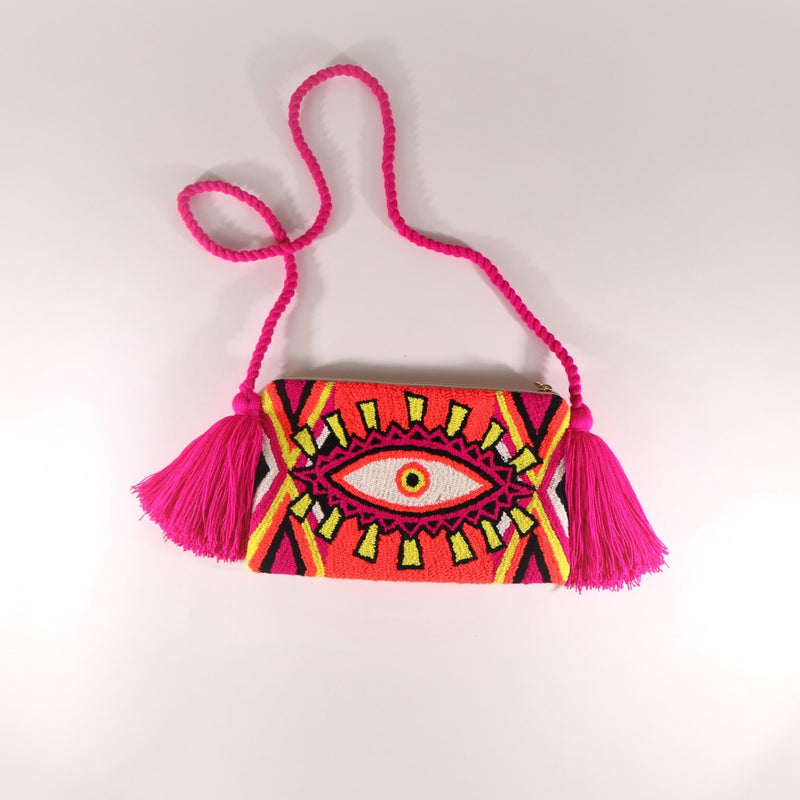 Third Eye Clutch - Ema Neon Orange