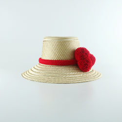 Guajiro Hat - Red - wayuu-dreaming