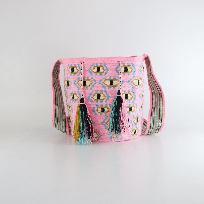Flamenco B Wayuu Bag - wayuu-dreaming
