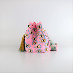 Flamenco B Wayuu Bag - wayuu-dreaming
