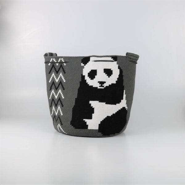 Panda Wayuu Bag - wayuu-dreaming