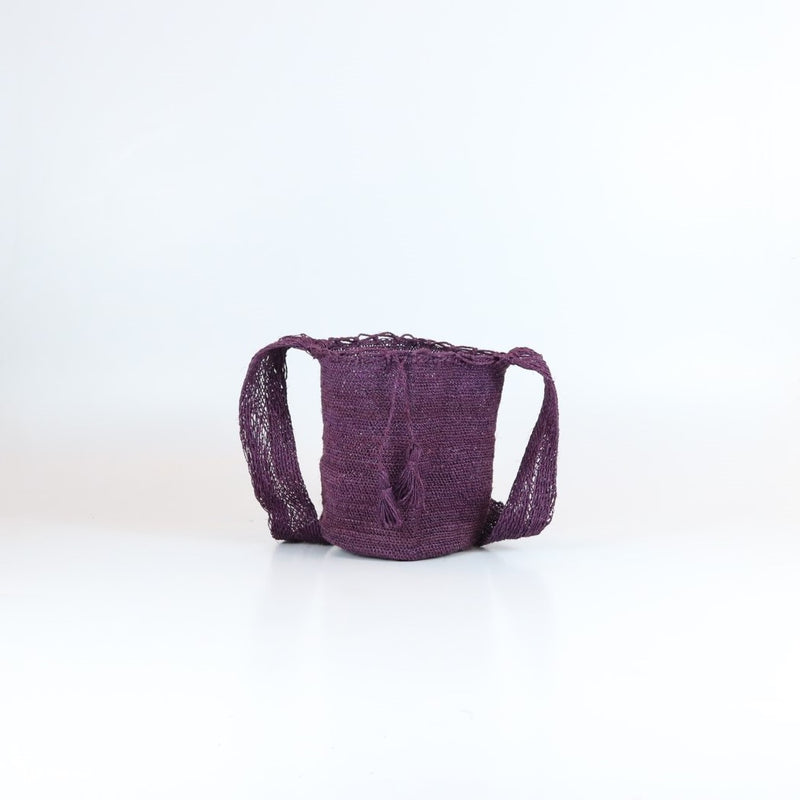 Vino - Mini Fique Mochila - wayuu-dreaming