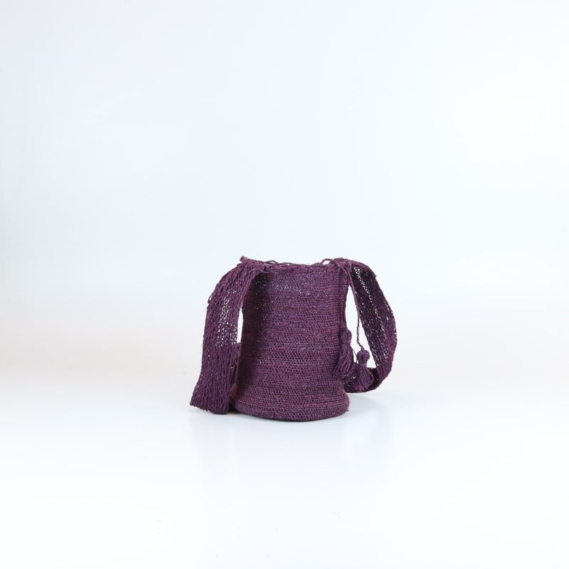 Vino - Mini Fique Mochila - wayuu-dreaming